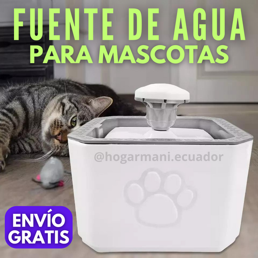Bebedero Fuente De Agua Para Gatos Y Perros
